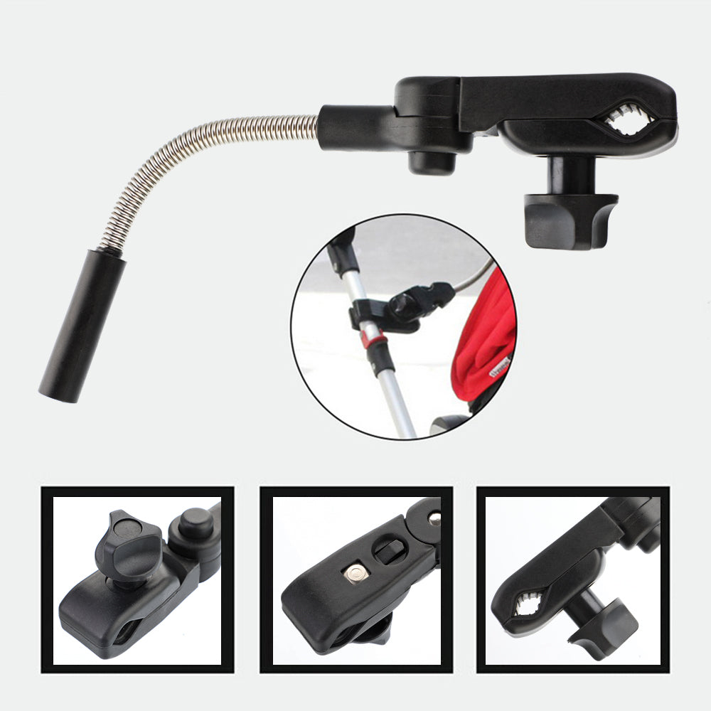 Parasol Ajustable 360° para Carrito de Bebé